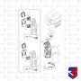 Espelho Retrovisor Completo Scania NTG 2019 Em Diante LD Fabbof