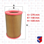 Filtro Ar Mercedes Benz Axor 3760948204 C27902 Mann Filter