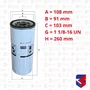 Filtro Turbina Volvo 21707133 W11102/27 Mann Filter