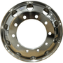 Jogo 2 Rodas Aluminio 22,5x8,25 Dianteiro Traseiro GT2 Borda Larga Ital