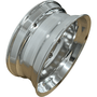 Jogo 2 Rodas Aluminio 22,5x8,25 Dianteiro Traseiro GT2 Borda Larga Ital