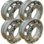 Jogo 4 Rodas Aluminio 22,5x8,25 New Speedline Dianteiro GT1 10 Furos