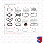 Jogo Junta Completo Motor Scania Euro 5 59408FBCB 80961 Sabo