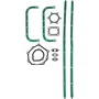 Jogo Junta Completo Motor Scania S4 Eletronico 80901 Sabo