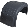 Kit 2 Paralamas Tracao Scania S4 S5 Envolvente Plastico Preto Original