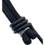 Kit 50 Borrachas De Lona Preto Gancho De Ferro Bester