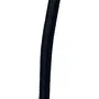 Kit 50 Borrachas De Lona Preto Gancho De Ferro Bester