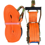 Kit Cinta Catraca Amarracao Laranja 50mm 3t 9m Gancho J Bester