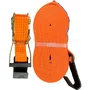 Kit Cinta Catraca Amarracao Laranja 50mm 5t 9m Gancho Flat Bester