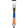 Kit Cinta Catraca Amarracao Laranja 50mm 5t 9m Gancho J Bester