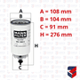 Kit Filtro Troca de Oleo Scania 440 Euro 5 Mann Filter