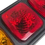 Lanterna Carreta Guerra Lado Esquerdo Diamantada 40162