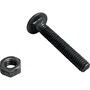 Parafuso Assoalho Com Porca 5/16x2 Frances 50010509 Metalbo