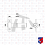 Pino Balanca Truck TE Randon 50mm x 225mm 04018 OL1016