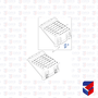 Presilha Tampa Caixa Bateria Scania NTG 2563438