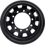 Roda Aluminio 22,5x8,25 Dianteiro Traseiro Preta Bester