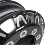 Roda Aluminio 22,5x8,25 Dianteiro Traseiro Preta Bester
