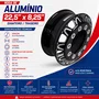 Roda Aluminio 22,5x8,25 Dianteiro Traseiro Preta Bester