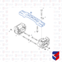 Suporte Caixa Cambio Scania GRS905 Sem Parafusos 1743442