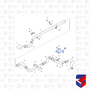 Suporte Cano Agua Retarder Scania