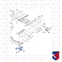 Suporte Mola Dianteira LD Scania Euro5 1785815