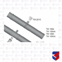Tubo Flexivel Scania S4 S5 Inox 830mm TM1084 Fabbof